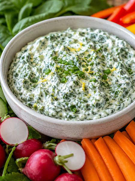Creamy Spinach Herb Dip