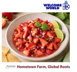 Strawberry "Mock Cerviche"