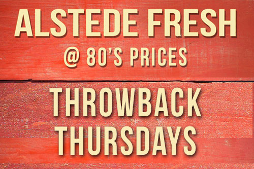 Throwback Thursdays at Alstede Farms